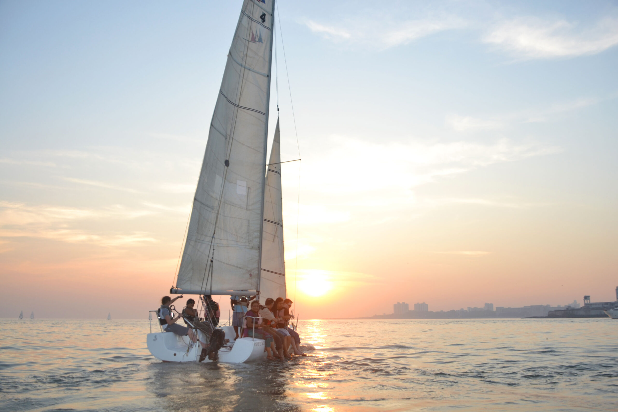 Sailing in Mumbai-sailboat-yacht