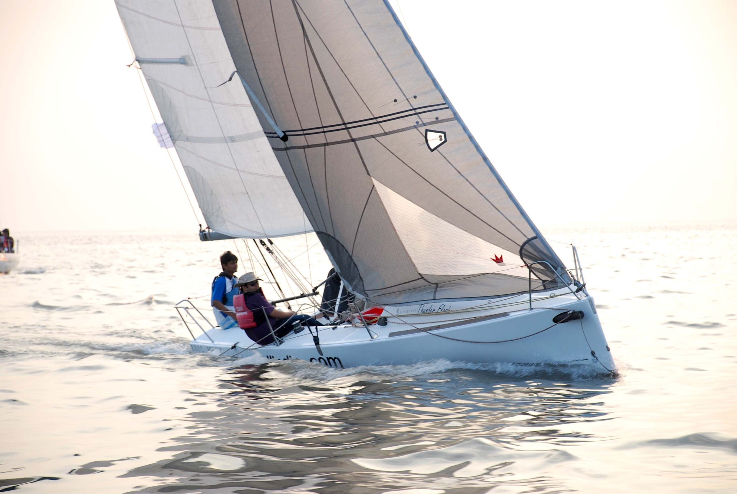 Sailing in Mumbai-sailboat-yacht