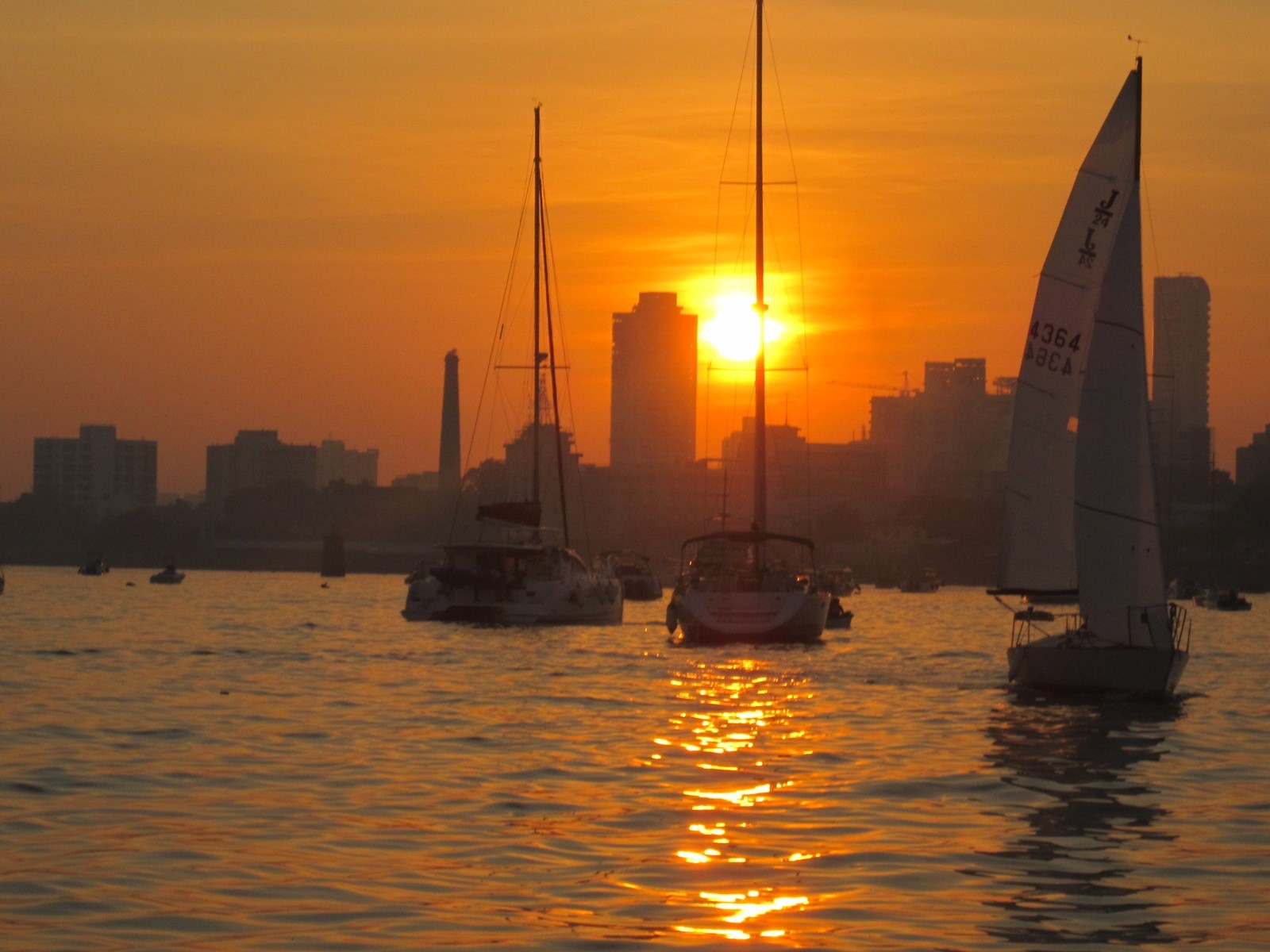 Aquasail Mumbai Sunset